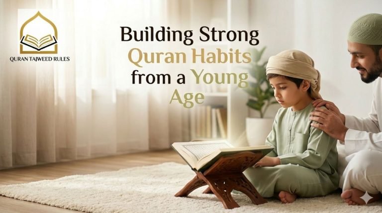 Building Strong Quran Habits from a Young Age