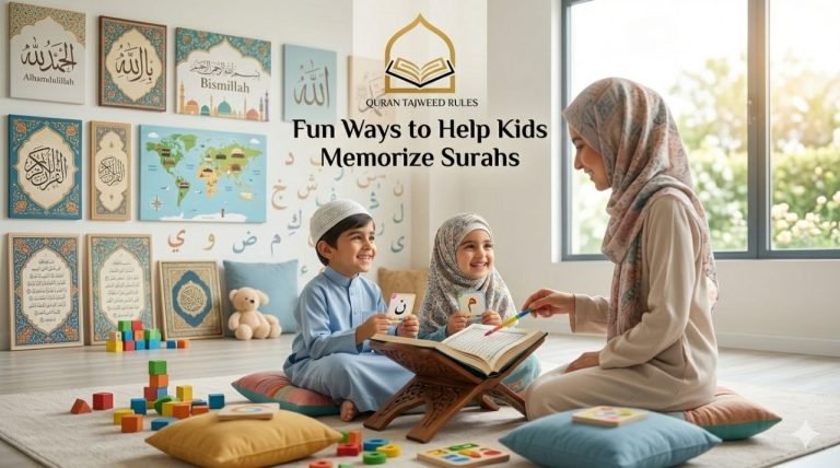 Fun Ways to Help Kids Memorize Surahs
