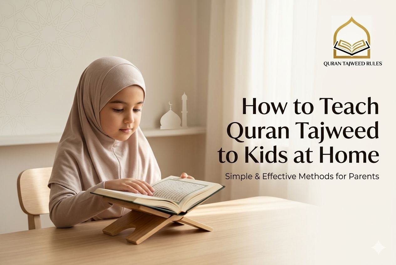 How to Teach Quran Tajweed to Kids at Home