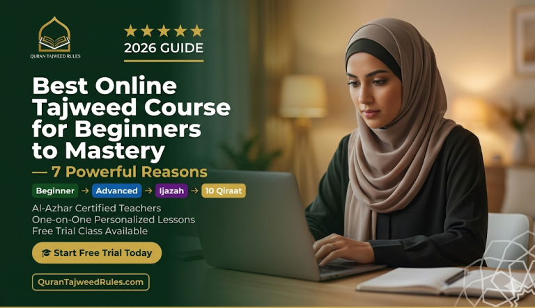 Best Online Tajweed Course for Beginners in 2026