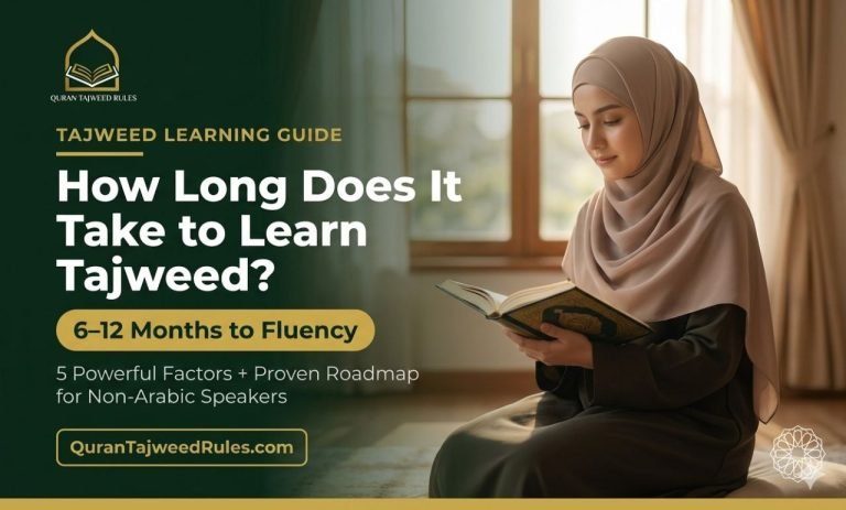 How long does it take to learn Tajweed?