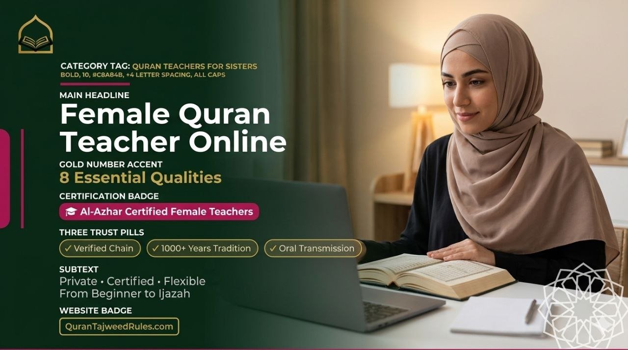 Female Quran Teacher Online: 8 Essential Qualities That Make a Genuinely Transformative Learning Experience for Sisters