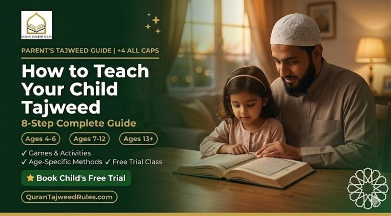 How to Teach Your Child Tajweed: The Complete 8-Step Parent's Guide That Will Powerfully Shape Your Child's Quran Journey