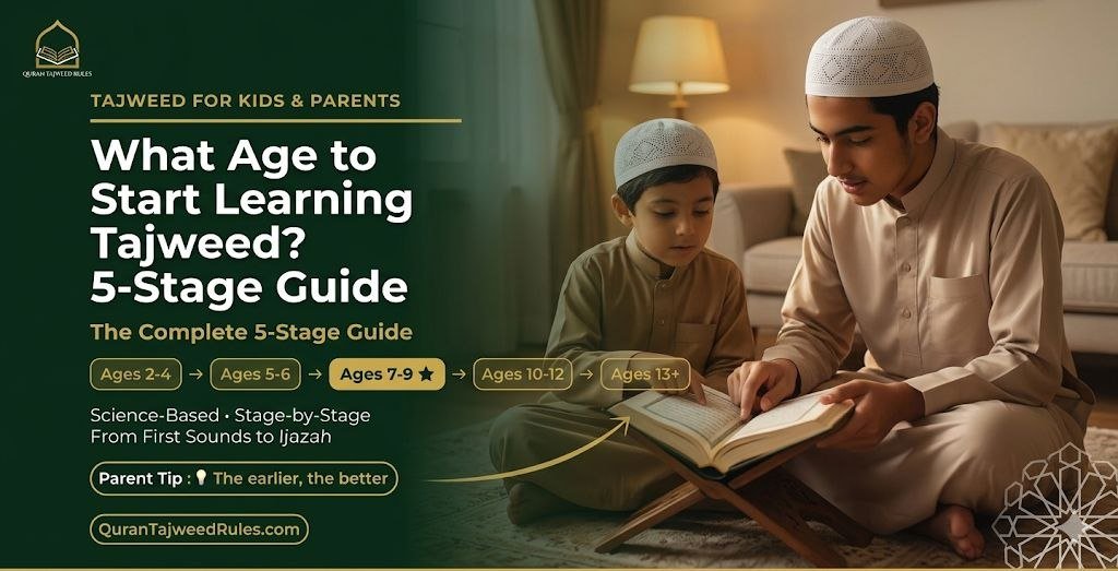 What Age to Start Learning Tajweed: The Complete 5-Stage Guide That Will Powerfully Set Your Child on the Right Path
