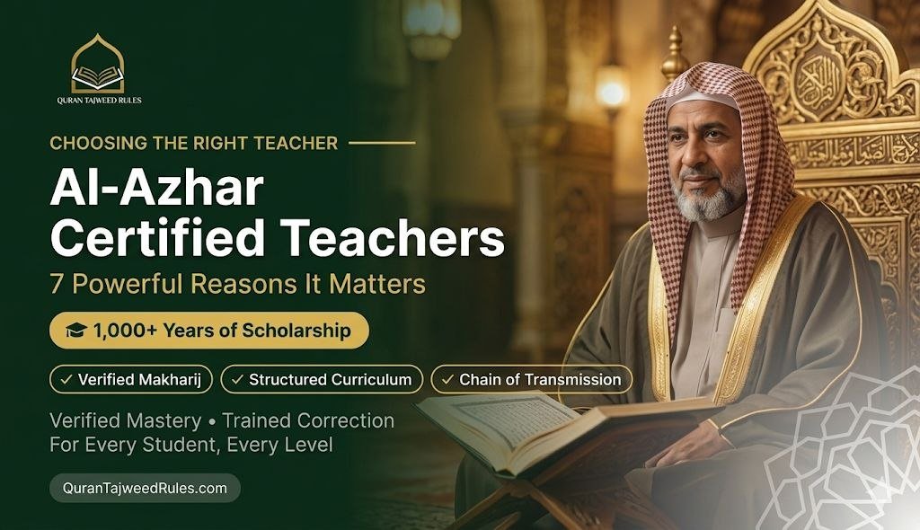 Al-Azhar Certified Teachers: 7 Powerful Reasons Why Their Certification Genuinely Changes Your Quran Learning Experience